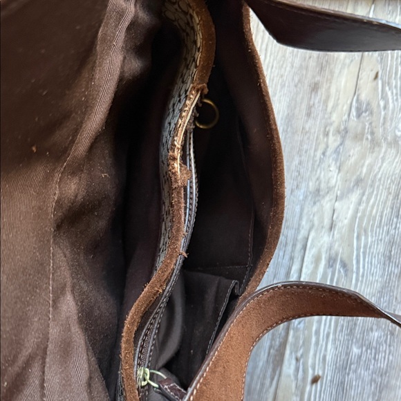 Coach Tan and Brown Shoulder BagY2K - Picture 14 of 15